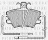 BORG & BECK BBP1319 Brake Pad Set, disc brake